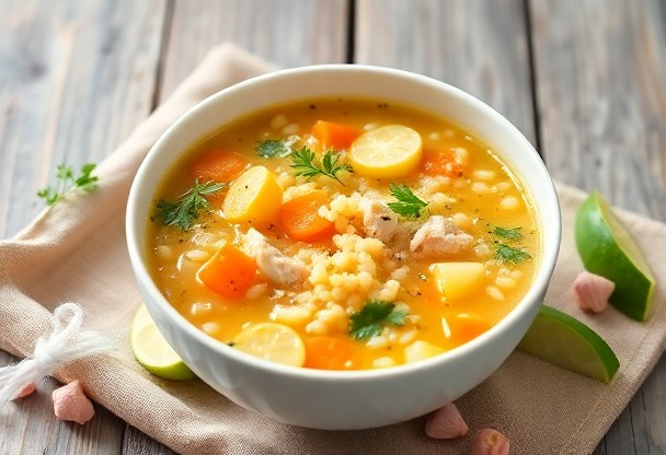 Суп из манной крупы с овощами и курицей: как создать согревающий и полезный суп.
