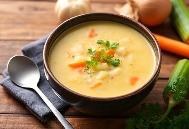 Суп из кабачков с овощами и курицей: как создать согревающий и полезный суп.
