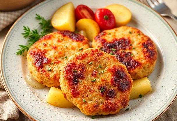 Котлеты из свинины с луком и картофелем: как сделать сочные и ароматные котлеты